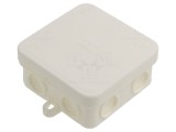 Cutie de conexiuni OBO BETTERMANN IP55 IK07 Polietilena 75x75x36mm Montare Perete