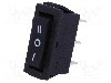 Intrerupator ON-OFF-ON, 3 pozitii, SP3T, {{Producator}} - RS1033C0BK foto