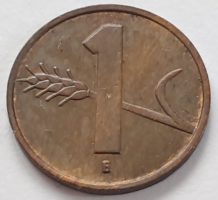 Elvetia, 1 Rappen 1955