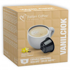 Vanilciok, 16 capsule compatibile Nescafe Dolce Gusto, Italian Coffee