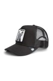 Goorin Bros șapcă de baseball din amestec de bumbac Frenchie Trucker culoarea negru, 101-2536