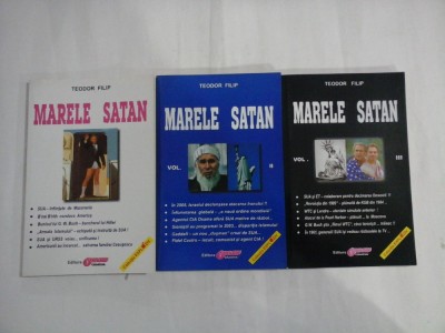 MARELE SATAN - (3 VOL) - TEODOR FILIP foto