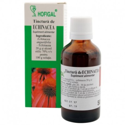 Tinctura Echinaceea Hofigal 50ml foto