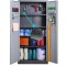 DULAP METALIC PT. UNELTE/SCULE USOARE CU 3 RAFTURI 900x400x1800 mm (LxlxH), 60 kg/polita, Neasamblat, PLUS