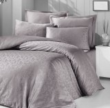 Cumpara ieftin Lenjerie de pat dublu Deluxe Jacqard Rimma Grey