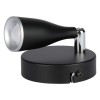 Lampa led montaj perete 4.5w 4000k alb neutru - negru, V-TAC