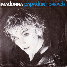 AS - MADONNA - PAPA DON'T PREACH (1986/SIRE/U.S.) - VINIL SINGLE 7''