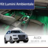 Lumini ambientale Audi Q3 8U 2013-2018 set complet control telefon sau sistem original CarStore Technology