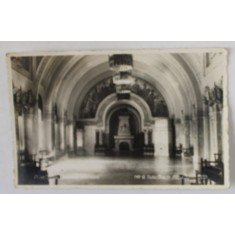 FOTO BACH , ALBA IULIA , INTERIORUL SALII UNIRII , CARTE POSTALA , 1935
