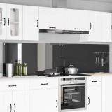 VidaXL Spate de bucătărie 2 pcs Gri &icirc;nchis 120 x 60 cm 3415511