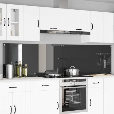 vidaXL Spate de bucătărie 2 pcs Gri &amp;icirc;nchis 120 x 60 cm 3415511 foto