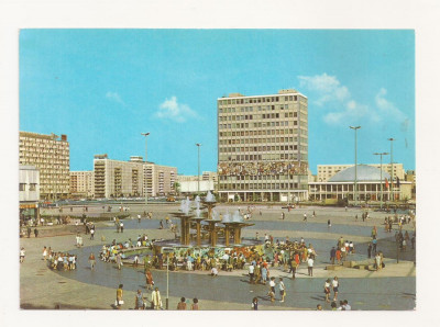 FA40 -Carte Postala- GERMANIA - Berlin, Alexanderplatz, necirculata 1982 foto