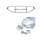 Rama grila fata SEAT LEON (KL), 03.2020-, crom,