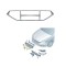 Rama grila fata SEAT LEON (KL), 03.2020-, crom,