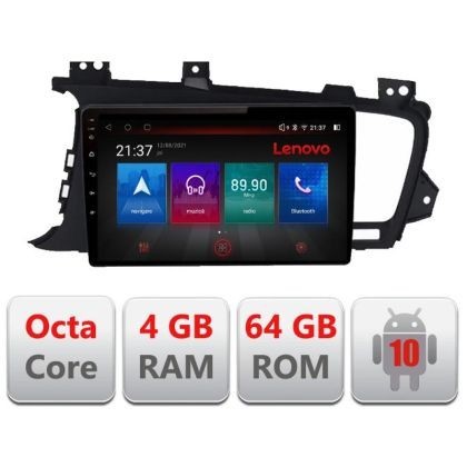 Navigatie Kia Optima 2011-2013 E-091 Octa Core cu Android Radio Bluetooth Internet GPS WIFI DSP 4+64GB 4G CarStore Technology