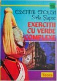 Cumpara ieftin Exercitii cu verbe complexe &ndash; Stela Slapac (putin uzata) - Carte de anticariat
