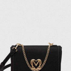 Love Moschino poseta culoarea negru