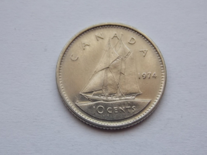10 CENTS 1974 CANADA