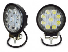 Proiector LED auto offroad 27W 10-30V pentru ATV, 4x4, SUV, Spot Beam 30? foto