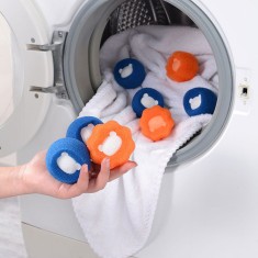 Burete pentru indepartarea scamelor mingea de spalat foto