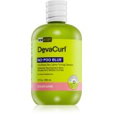 DevaCurl No-Poo Blue&reg; șampon hidratant pentru păr creț și ondulat neutralizarea subtonurilor de alamă 355 ml