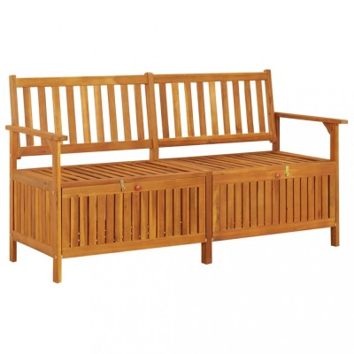 Gossi banca de depozitare, 148 cm, lemn masiv de acacia foto