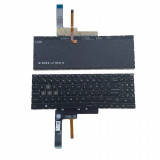 Tastatura Laptop Gaming, MSI, Sword 17 A11UC, A11UD, A11UE, A11SC, conector iluminare RGB 16 pini, layout US