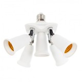 Spliter Adaptor Modular Dulie Bec cu E27 la 5xE27 MNR8677