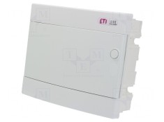 Carcasă pentru aparatură modulară IP40 albă montaj perete ABS