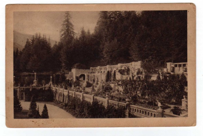 CASTELUL PELES TERASA SINAIA STAMPILA CASTELUL PELES