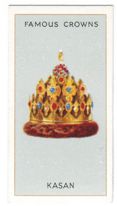 Coroane REGALE ( 24 ) celebre - KASAN - Coroana printilor TATARI - 68/36 mm