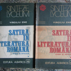 SATIRA IN LITERATURA ROMANA VOL.1-2-VIRGILIU ENE