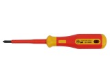 Șurubelniță izolată Slim Bernstein PZ/S1, 80mm lamă, 187mm total, conformă VDE EN 60900