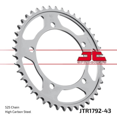 MBS Pinion spate 525 Z43, Cod Produs: JTR179243 foto