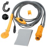 Cumpara ieftin Dus portabil, pompa pentru camping, drumetii, spalat masina sau animale, alimentare auto DC 12V