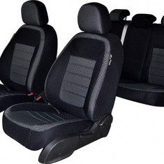 SET HUSE SCAUN DACIA SANDERO 2009-2012 (BANCHETA FRACTIONATA) CU TETIERE SPATE IN FORMA DE L