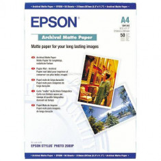 Consumabil Epson C13S041342 Archival Matte A4 foto