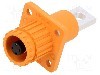 Conector alimentare DC, 1,5kV, 1 pini, seria SurLok Plus, 8mm. AMPHENOL - SLPHIRBBPSO1