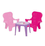 Set masuta si 2 scaune, Unicorn, Dolu, 35 x 45 x 45 cm