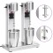 Gossi mixer de milkshake cu 2 vase, otel inoxidabil, 2 l