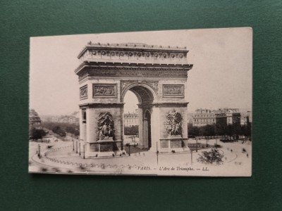 carte postala Arcul de Triumf - Franta , necirculata foto