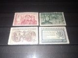 TIMBRE CEHOSLOVACIA 1950, Nestampilat