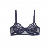 Sutien cu armatura din dantela Petunia Midnight Blue 75 B