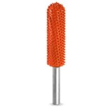 Biax sculptura lemn SABURR - Cap semirotund 1/2&quot; X 2&quot;, Granulatie Saburr FOARTE ASPRA - PORTOCALIE