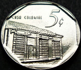 Moneda exotica 5 CENTAVOS - CUBA, anul 2013 * cod 1004 A = UNC!