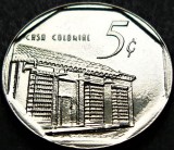 Moneda exotica 5 CENTAVOS - CUBA, anul 2013 * cod 1004 A = UNC!, America Centrala si de Sud