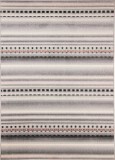 Cumpara ieftin Covor Model Ethnic Light 11042-290, Marime 80 x 150 cm, Gri, Inaltime Fir 9 mm, Antialergic, Polipropilena, Living, Dormitor, Sufragerie, Birou