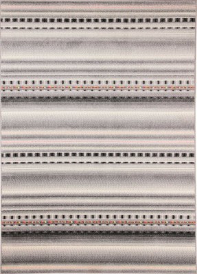 Covor Model Ethnic Light 11042-290, Marime 80 x 150 cm, Gri, Inaltime Fir 9 mm, Antialergic, Polipropilena, Living, Dormitor, Sufragerie, Birou foto