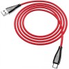 Cablu Incarcare si Date USB la USB Type-C HOCO Magnetic U75, 1.2 m, Rosu