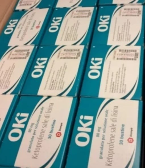 Oki antiinflamator 80 mg, 30 plicuri Italia, valabilitate 2028